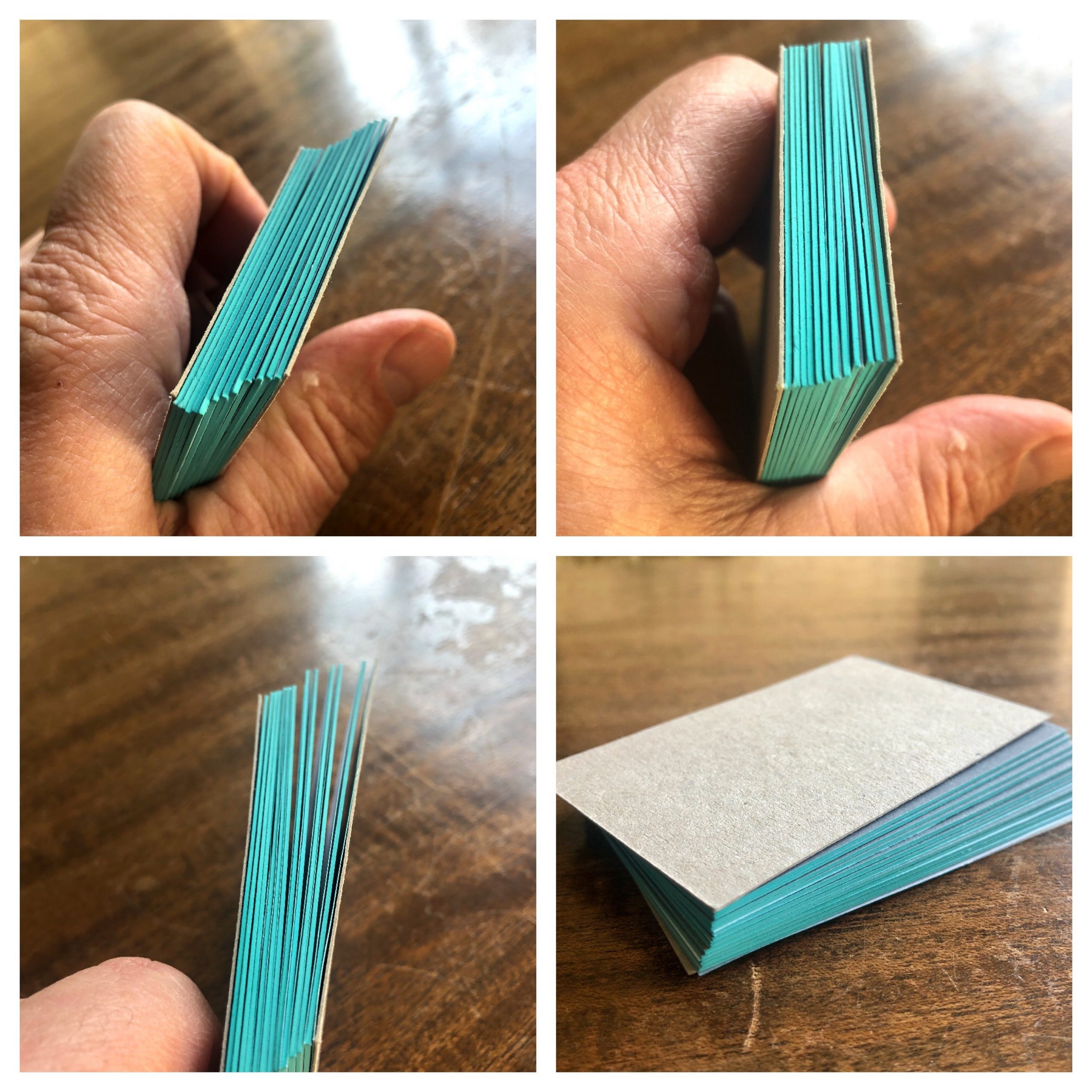 Edge Painted Business Cards by Quality Printing Londin